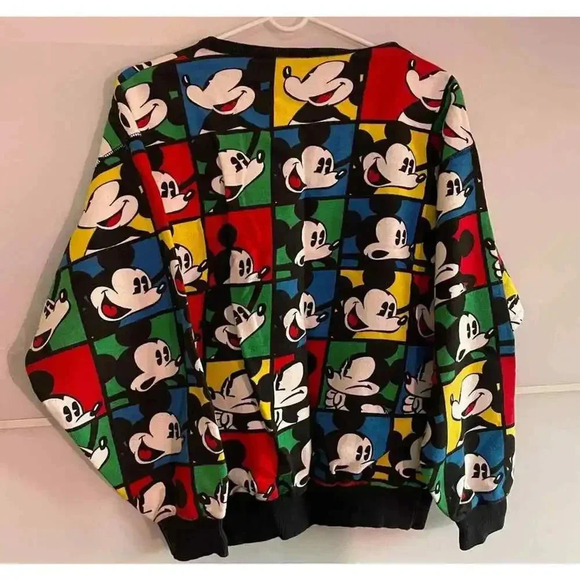 Vintage Mickey Mouse Sweatshirt Medium Mickey & Co. Size by JG Hook 1980's - Picture 1 of 6